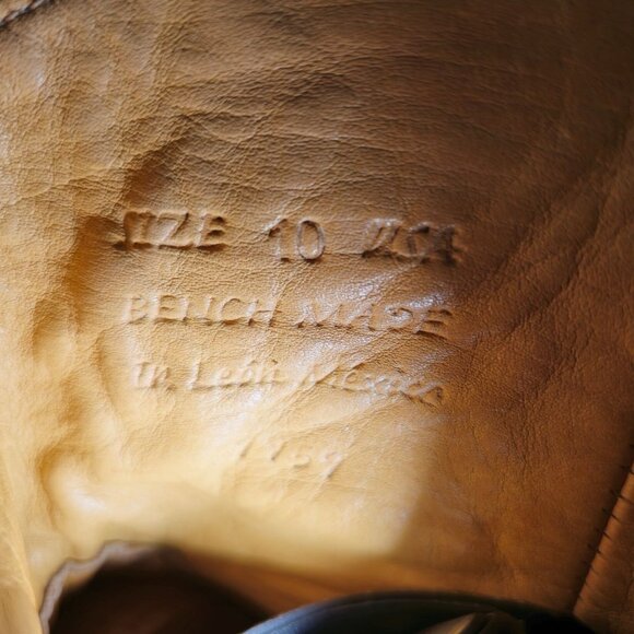 Bed Stu Cobbler Series Exeter Women's 10 Distressed Leather Harness Ankle Boots - Picture 10 of 14